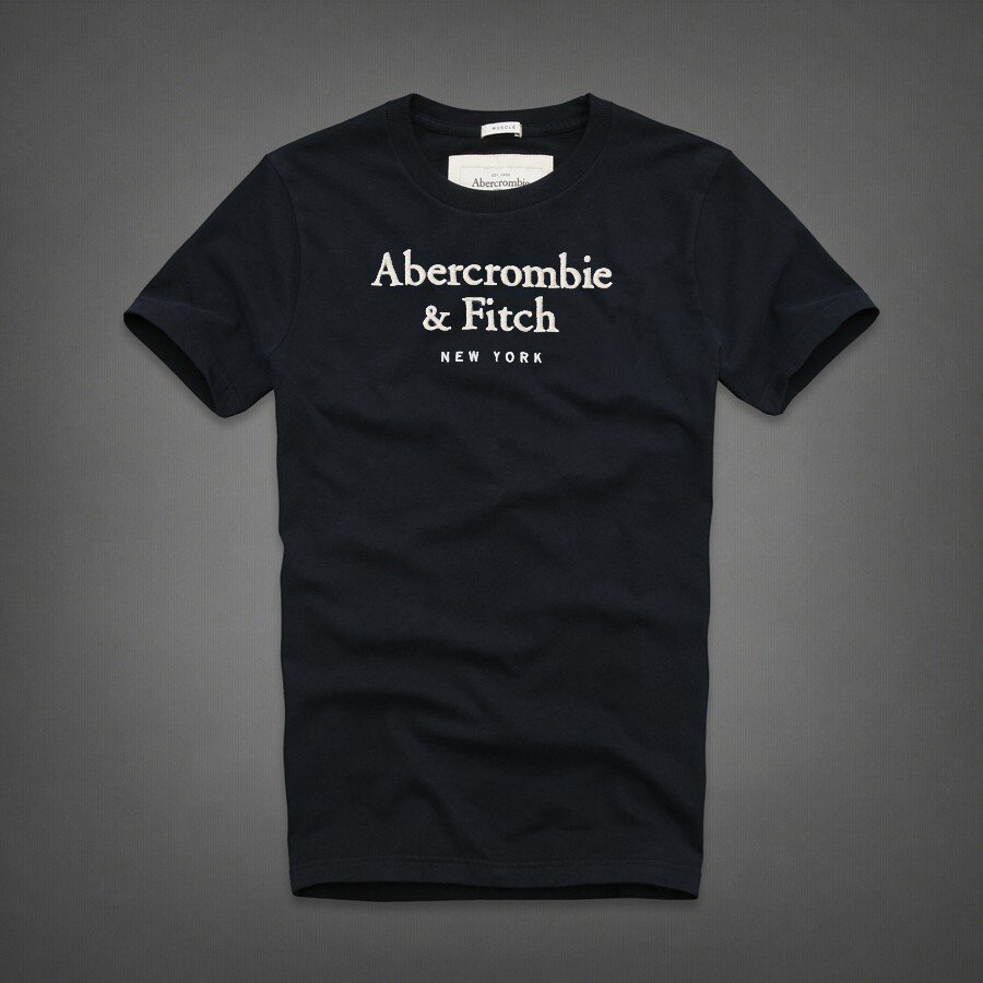 ใหม่-abercrombie-amp-fitch-af-เสื้อยืดลําลอง-แขนสั้น-คอกลม-สําหรับผู้ชาย-เสื้อยืดผู้ชาย-bh