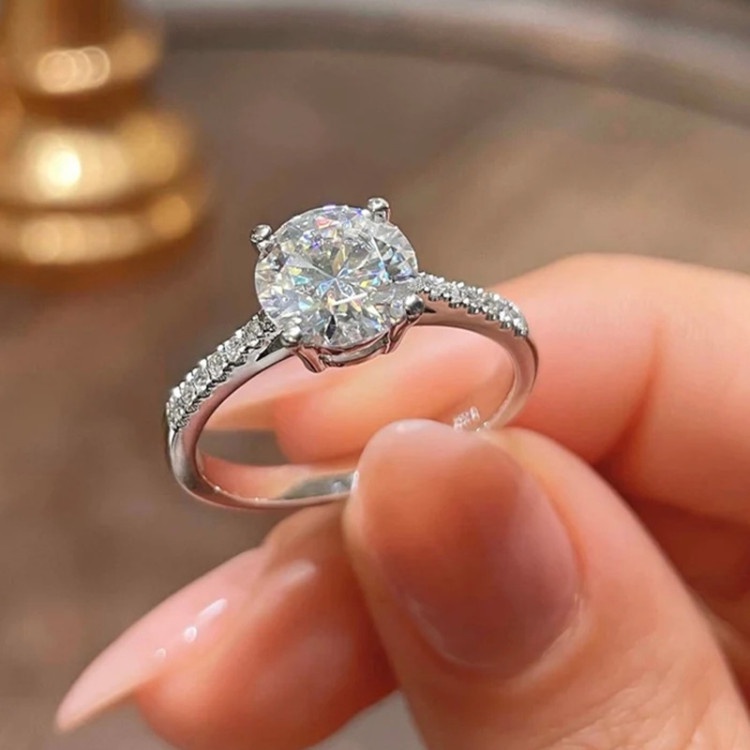 แหวนเงินสเตอร์ลิง-925-ประดับเพทาย-เครื่องประดับแฟชั่น-แบบเรียบ-ให้เป็นของขวัญแต่งงาน-สําหรับผู้ชาย-และผู้หญิง-ขายส่ง