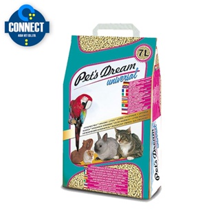 ทรายเปลือกไม้สน สำหรับสัตว์เลี้ยงขนาดเล็ก 7 ลิตร Pets Dream® Universal fibre litter for all small animals 7L