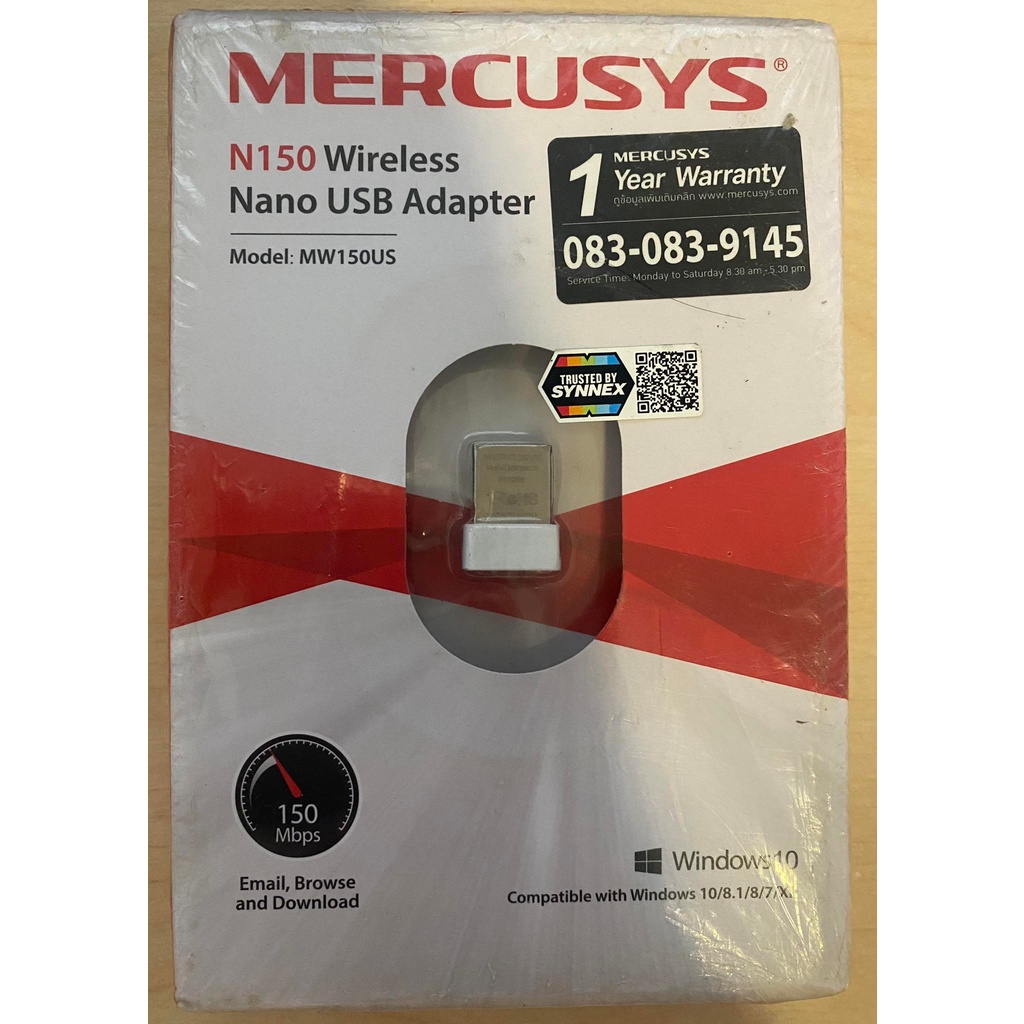 mercusys-mw150us-n150-wireless-nano-usb-adapter-ตัวรับ-wi-fi-ไวไฟ-สำหรับคอมพิวเตอร์-ประกัน7วัน