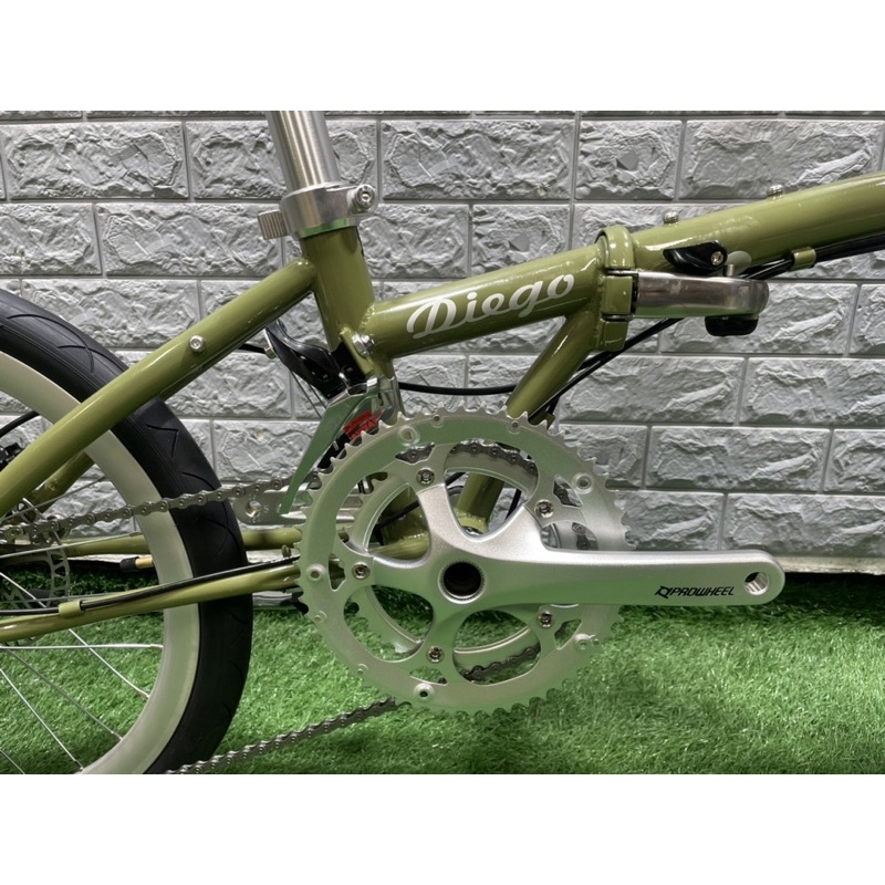 จักรยานพับ-backer-diego-18-สปีด-เฟรมโคโมลี่-สวยๆไม่ต้องแต่งเพิ่ม-ลื่นไหล