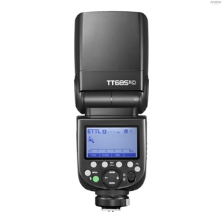 Godox Thinklite TT685IIC TTL On-Camera Speedlight 2.4G Wirelss X System Flash GN60 High Speed 1/8000s Replacement for  1DX 5D Mark III 5D Mark II 6D 7D 60D 50D 40D 30D 650D 60
