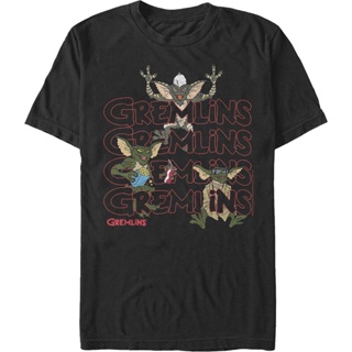 Movie Theater Gremlins T-Shirt เสื้อเด็กหญิง เสื้อโอเวอร์ไซ Tee