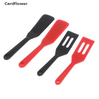 &lt;Cardflower&gt; ไม้พายซิลิโคน สําหรับทําอาหาร บิสกิต ไข่ดาว สเต็ก 2 ชิ้น ลดราคา