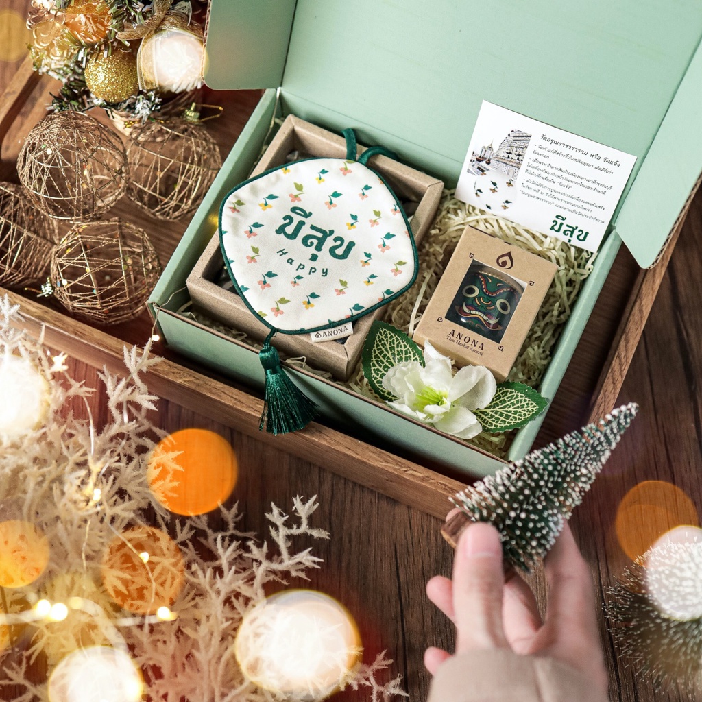 เซตของขวัญไทยๆ THAI STYLE GIFT SET BY ANONA | Shopee Thailand