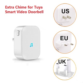 กริ่งประตูไร้สายพิเศษ กันน้ํา ปลั๊ก US EU UK สําหรับ Tuya Smart Video Doorbell Camera T32 V30