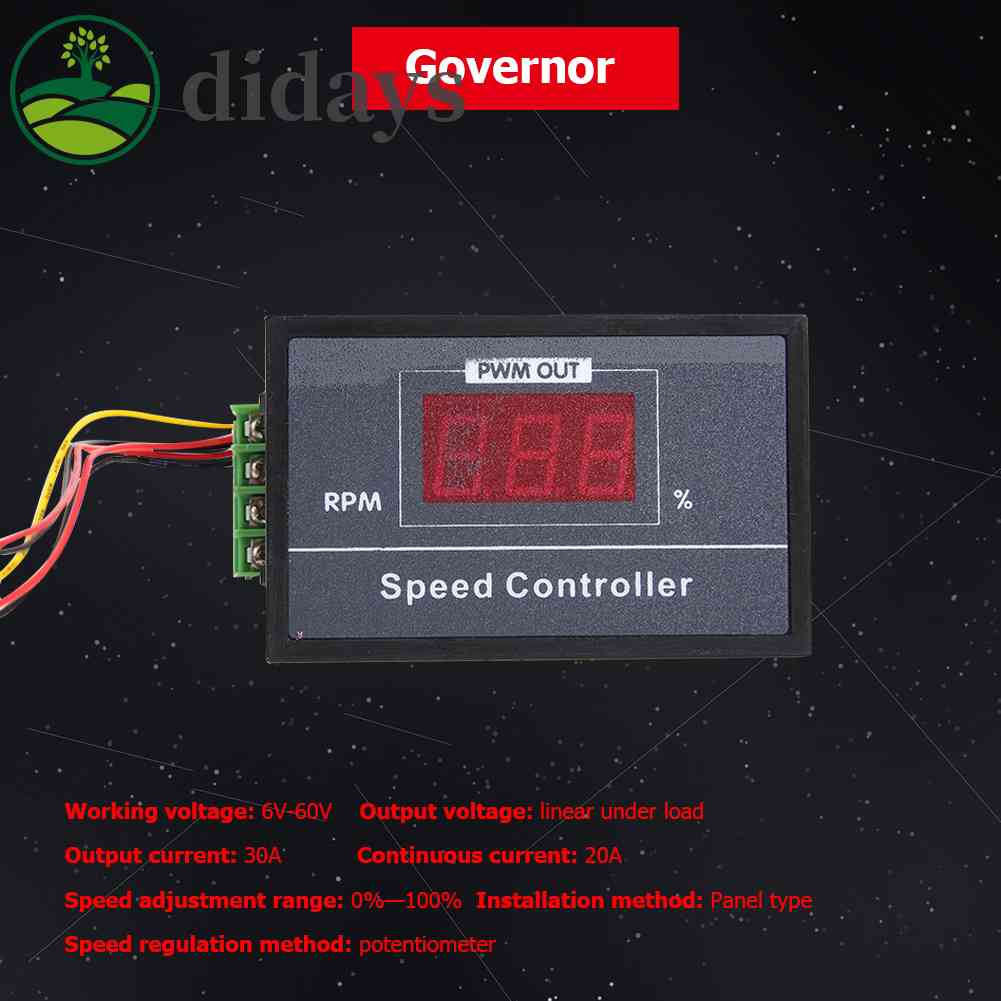 didays-dc-6-60v-30a-pwm-มอเตอร์ควบคุมความเร็ว