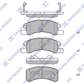 ผ้าดิสเบรคหน้า MITSUBISHI MIRAGE ECO CAR 2012- ATTRAGE 2013- 1.2 HI-Q