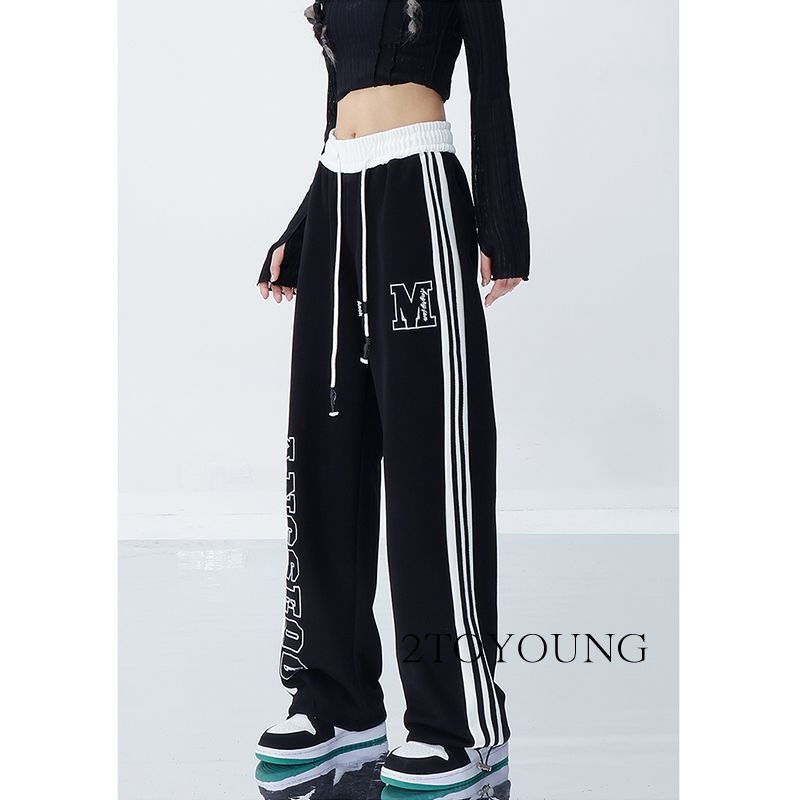 2toyung-กางเกงขายาวผู้หญิง-กางเกงขายาว-ผ้า-ที่สะดวกสบาย-pants-nv2106