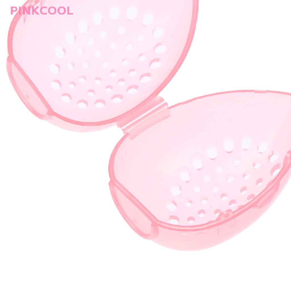 pinkcool-1-ชิ้น-พัฟฟองน้ํา-ที่เก็บเครื่องสําอางเปล่า-กรอบรูปไข่-กล่องพัฟแห้ง-ขายดี