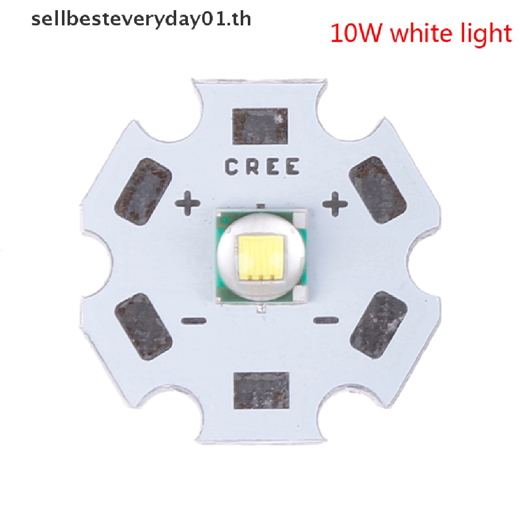 & กลางแจ้ง & CREE XML2 XM-L2 ชิป LED พลังงานสูง 10W สีขาว แดง เขียว ...