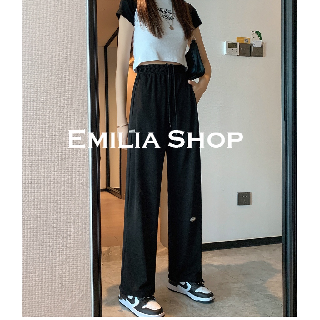 emilia-shop-กางเกง-กางเกงขายาวกางเกงเอวสูงกางเกงขายาวผู้หญิงสไตล์เกาหลี-2022-ใหม่-unique-stylish-trendy-ทันสมัย-k011175-36z230909