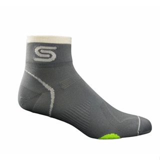 SPINNR - GLOW IN THE DARK GREY - ถุงเท้าวิ่ง ถุงเท้าสำหรับออกกำลังกาย