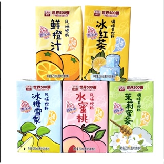 Wanglaoji Fruit Tea Peach 250ML