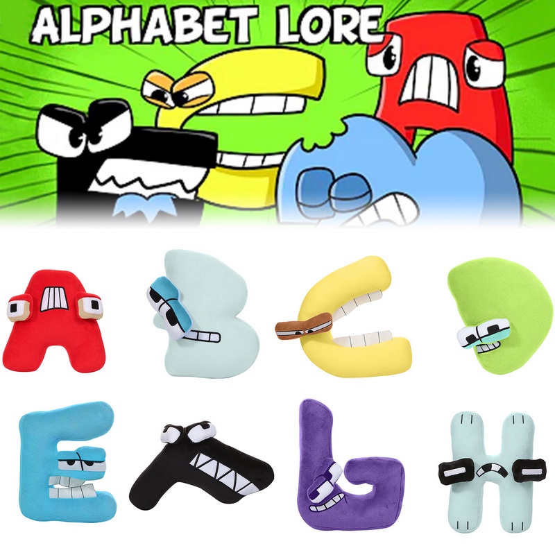 20cm-alphabet-lore-ตุ๊กตายัดนุ่น-ผ้ากํามะหยี่ขนนิ่ม-รูปตัวอักษรภาษาอังกฤษ-lore-but-are-montessori-ขนาด-26-นิ้ว-ของเล่น-ของขวัญ-สําหรับเด็ก