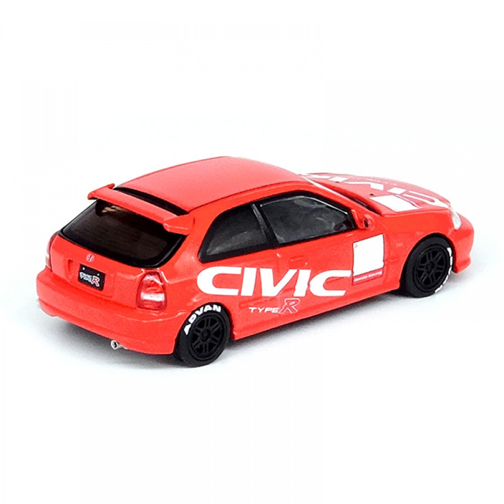 inno64-in64-ek9-redc-1-64-honda-civic-type-r-ek9-red-w-civic-livery-diecast-scale-model-car