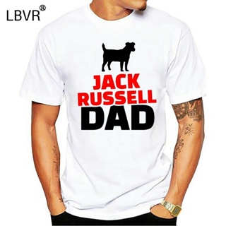 Jack Russel Dad mens fashion T-shirt Daily Wear Popular High Quality