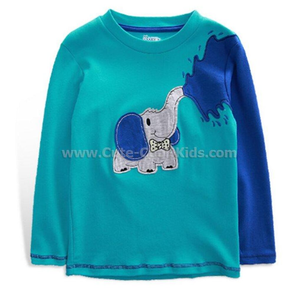 tlb-912-เสื้อแขนยาวเด็กชาย-sweater-ลายช้าง