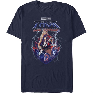 Shredding The Axe Thor Love And Thunder Marvel Comics T-Shirt เสื้อทหาร เสื้อยืดสวยๆ เสื้อยืดผู้ชาย