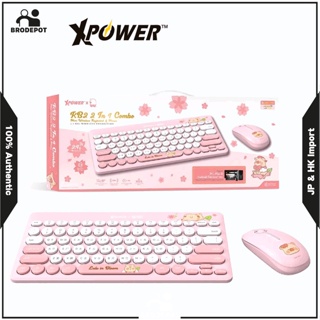 XPower x Canned pig Lulu🐷 KB2 2in1 ComboMini Wireless Keyboard & Mouse