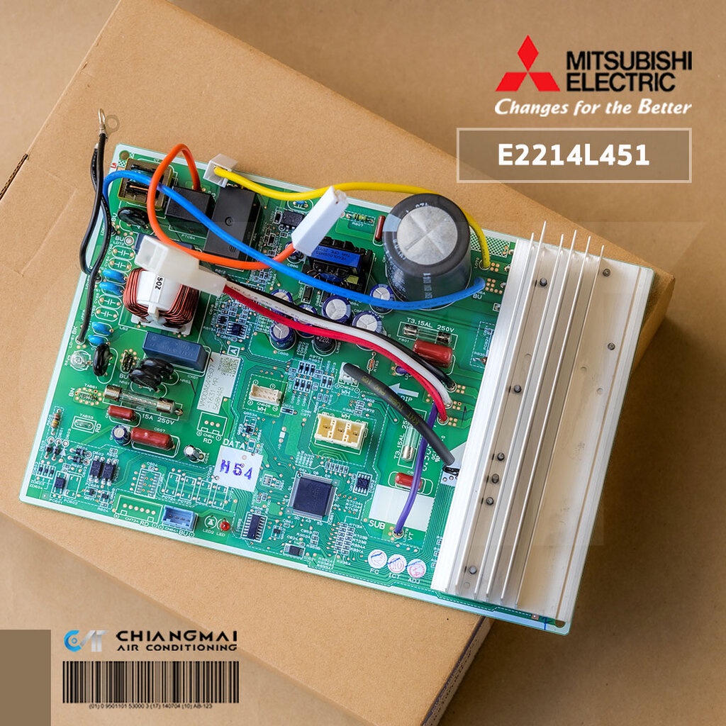 E2214L451 แผงวงจรแอร์ Mitsubishi Electric แผงบอร์ดแอร์ มิตซู E2214L451 แผงวงจรแอร์ Mitsubishi Electric แผงบอร์ดแอร์ มิตซู