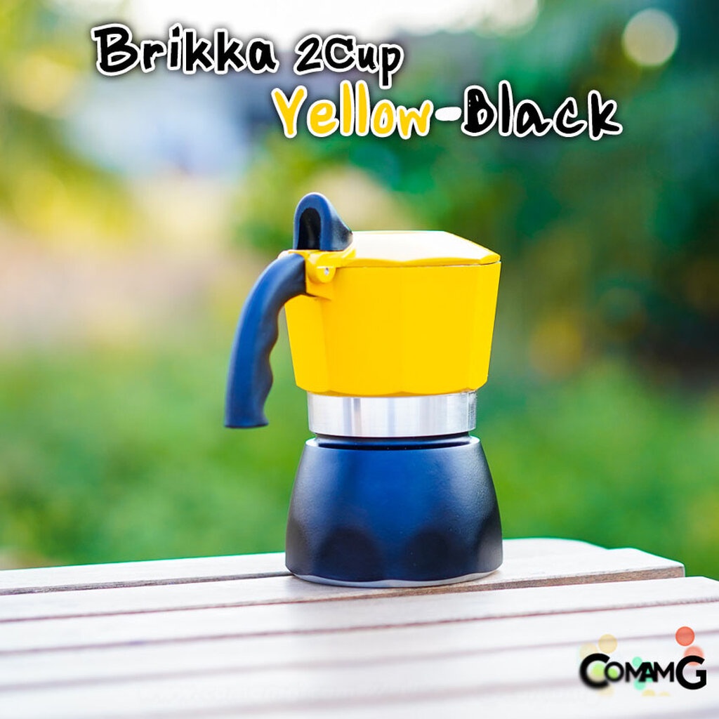 bialetti-รุ่นbrikka-2020-หม้อต้มกาแฟ-moka-pot-สีเหลืองดำ-รุ่นใหม่-ขนาด-2cup-ของแท้100