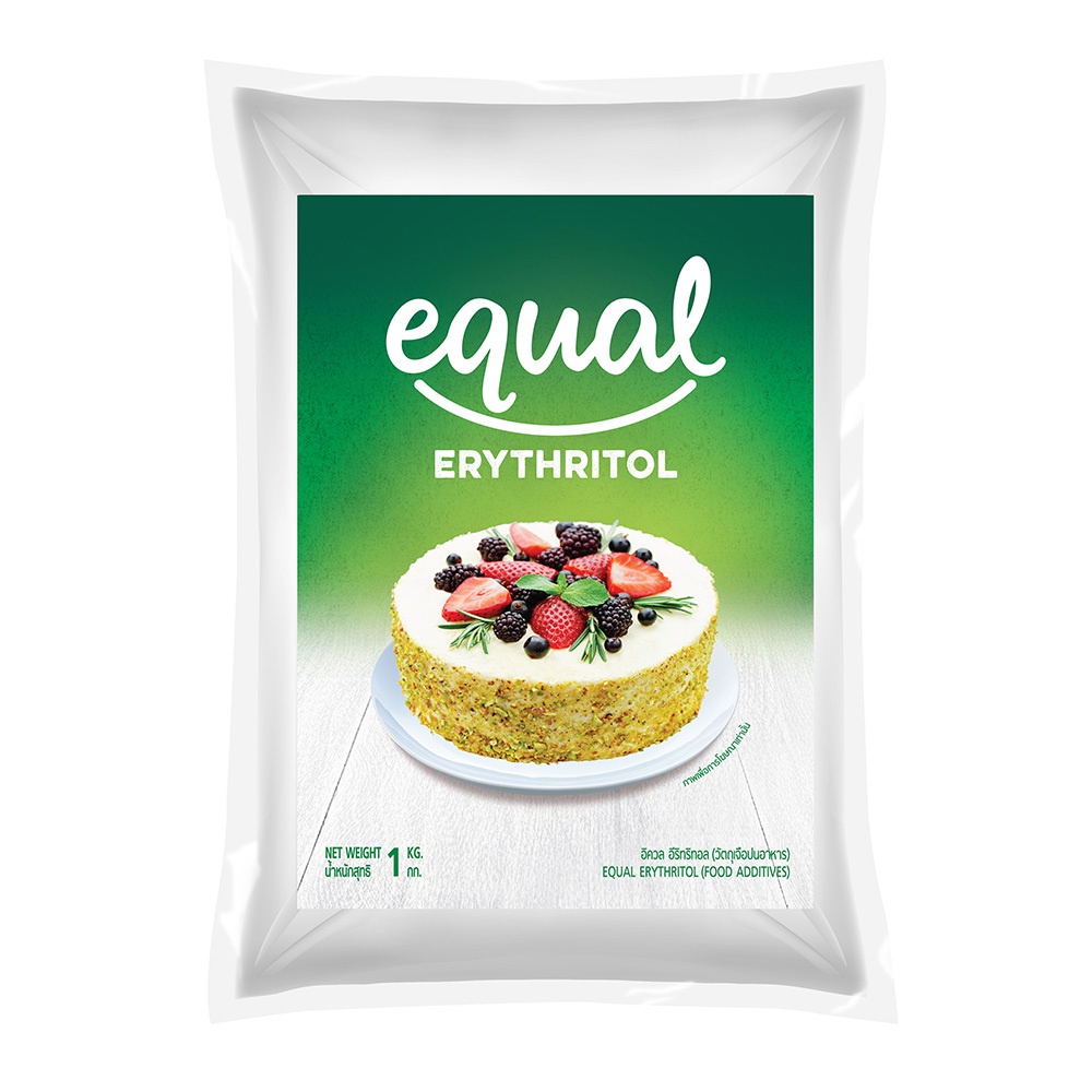 equal-erythritol-1-kg-อิควล-อีริทริทอล-ผลิตภัณฑ์ให้ความหวานแทนน้ำตาล-1-กิโลกรัม-5-ถุง-0-kcal