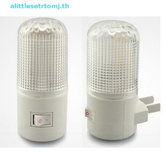 Alittlese หลอดไฟกลางคืน LED 4 ดวง AC 3W สําหรับติดผนังห้องนอน TH