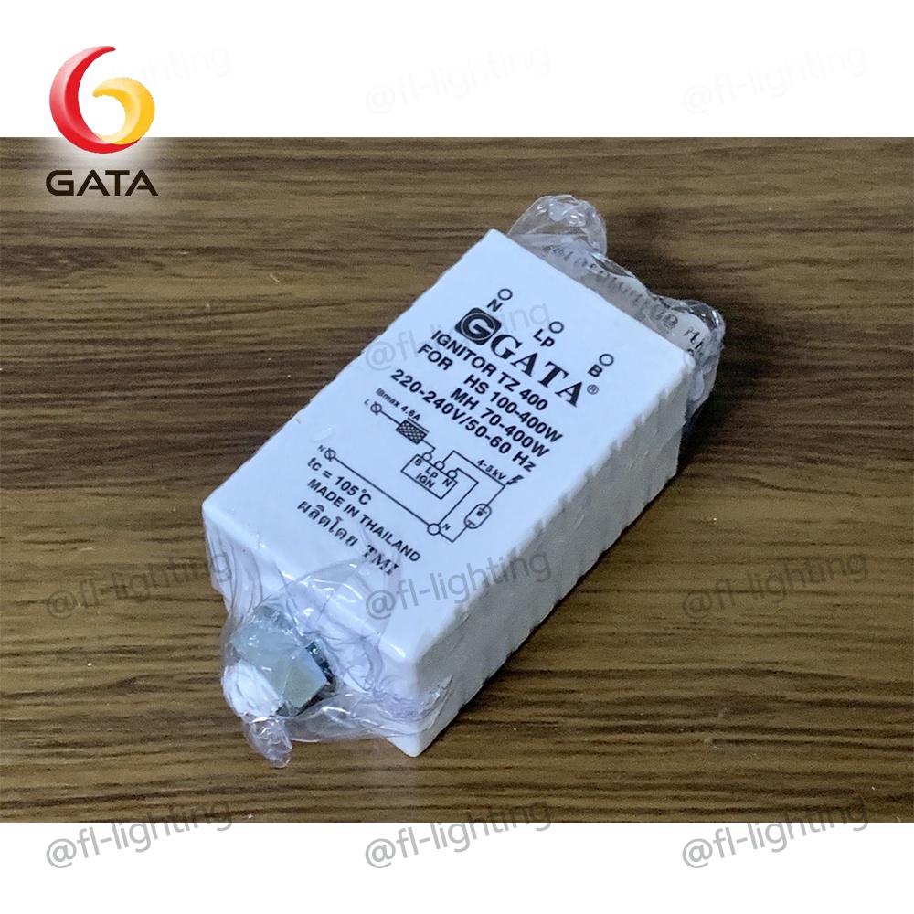 gata-อิกนิเตอร์-สำหรับหลอดก๊าสความดันสูง-รุ่น-tz400-ignitor-อิกไนเตอร์-สำหรับหลอดเมทัลฮาไลด์-70-400w-โซเดียม-100-400w