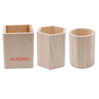 Alisond1 ที่ใส่ดินสอ น่ารัก เรียบง่าย อุปกรณ์เสริมโต๊ะทํางาน กล่องใส่ดินสอ สํานักงาน กล่องเก็บของ