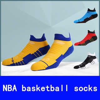 ถุงเท้ากีฬาบาสเก็ตบอล NBA ข้อสั้น ดูดซับเหงื่อ ระบายอากาศได้ดี