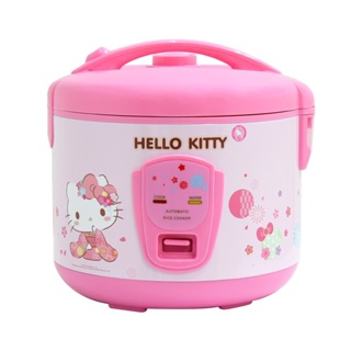 HELLO KITTY หม้อหุงข้าวไฟฟ้า 1.8  ลิตร *คละลายส่งนะคะ*  Hello Kitty รุ่น RC-182 หม้อหุงข้าว ไฟฟ้า คิตตี้