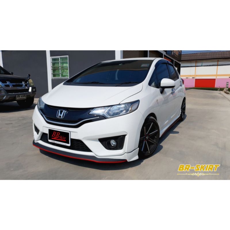 แยกขาย-สเกิร์ตหน้า-1-ชิ้น-honda-jazz-gk-2014-2016-mugen-r