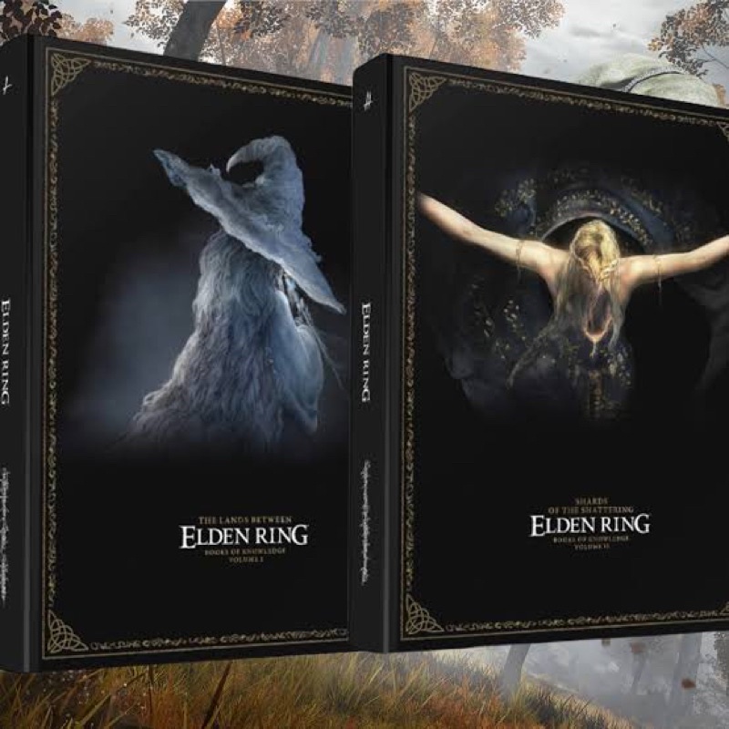 หนังสือ-elden-ring-official-strategy-guide-vol-1-2-the-lands-between-shards-of-the-shattering-game-art-book