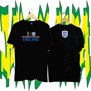 เสื้อยืด พิมพ์ลายทีม ENGLAND Qatar World Cup 2022S-5XL