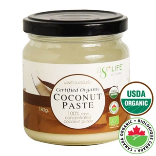 ภาพหน้าปกสินค้าOrganic Coconut paste มะพร้าวบดเข้มข้น คีโตทานได้ ขนาด 180g. สามารถใช้ทาขนมปังแทนเนย มีกลิ่นหอม และหวานจากมะพร้าว ที่เกี่ยวข้อง