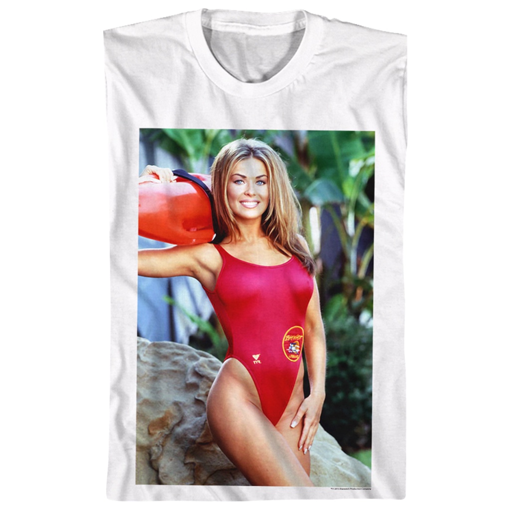 lani-mckenzie-baywatch-t-shirt-เสื้อสีขาว-เสื้อยืดเปล่า