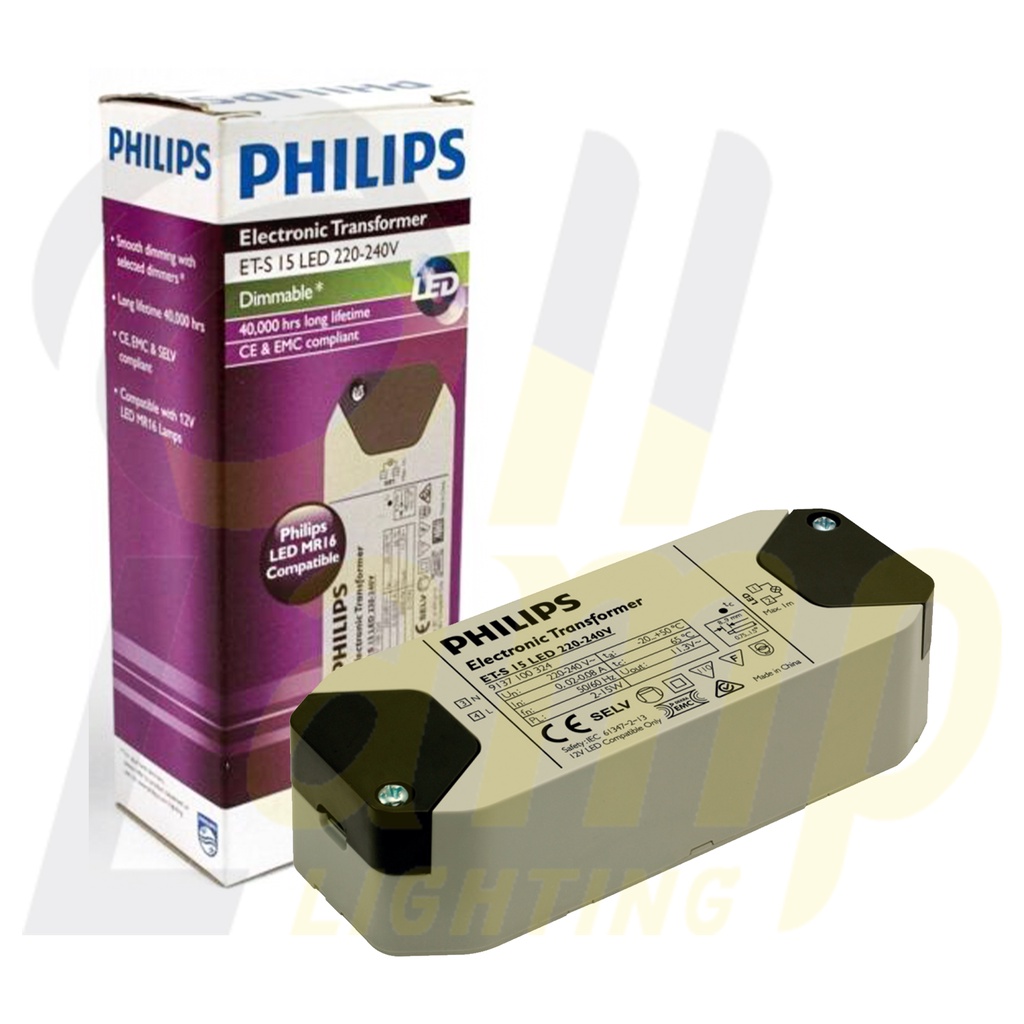 philips-หม้อแปลงอิเล็คทรอนิกส์-15w-et-s-15-dimmable-220-240v-สำหรับหลอด-led-mr-16