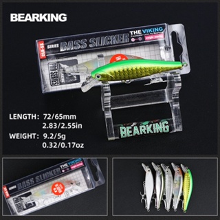 Bearking เหยื่อตกปลา 78 มม. 9.2 กรัม คุณภาพสูง แบบมืออาชีพ