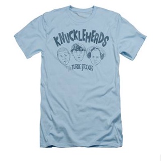 Three Stooges - Knuckleheads T-Shirt เสื้อยืดสีขาว เสื้อคู่