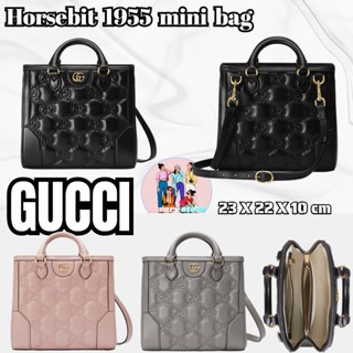 แพ็คเกจ GUCCI  กระเป๋าสุภาพสตรี/กระเป๋าสะพายข้าง/สไตล์ล่าสุด/ตัวแทนจัดซื้อของแท้