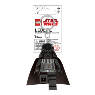 LEGO พวงกุญแจ ไฟฉาย เลโก้ มินิฟิกเกอร์ สตาร์วอร์ส ดาร์ธเวเดอร์ Star Wars Darth Vader Key Light ลิขสิทธิ์แท้