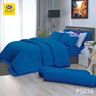 Satin Plus ชุดผ้าปูที่นอน (รวมผ้านวม) พิมพ์ลาย PS016 ลิขสิทธิ์แท้