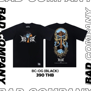 เสื้อยืดใหม่ Badcompany เสื้อยืดสกรีนลาย "BCOG"คอกลม