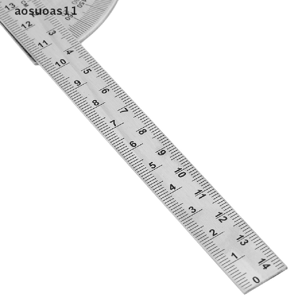 aosuoas-ไม้โปรแทรกเตอร์-สเตนเลส-ปรับมุมได้-180-องศา-อเนกประสงค์-15-ซม