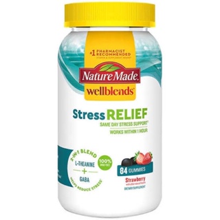 Nature Made Wellblends Stress Relief 84 Gummies