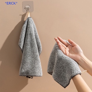 Erck&gt; ผ้าขนหนูไมโครไฟเบอร์ แบบหนา ที่แข็งแกร่ง ของใช้ในครัว สําหรับเช็ดจาน 1 ชิ้น 2 ชิ้น 3 ชิ้น