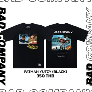 (HH)T-shirtBadcompany เสื้อยืดสกรีนลาย "fatman&amp;yuizy" ใหม่