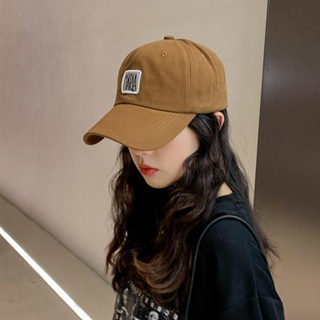 □◕หมวก Peaked cap Women s Tide แบรนด์ 2021 ใหม่ปักหมวกตาข่ายสีแดงในหมวกเบสบอลแบบสบาย ๆ เวอร์ชั่นเกาหลีของหมวกกันแดดฤดูร้
