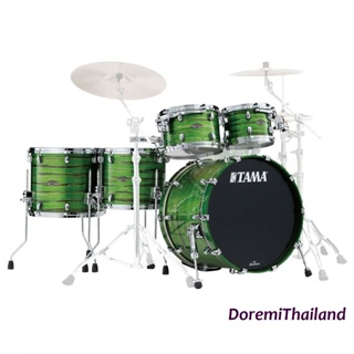 กลองชุด Tama Starclassic Walnut/Birch WBS52RZS-LSO Lacquer Shamrock Oyster